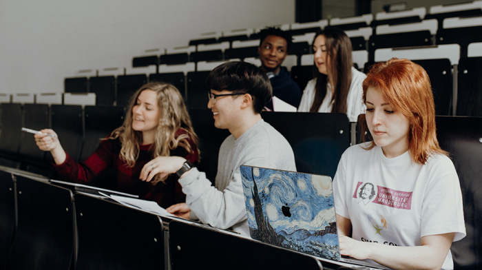 Studierende im Hörsaal (c) Jana Dünnhaupt Uni Magdeburg
